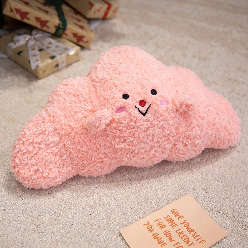 Cozy Croissant Bread Snuggle Plushie Pillow