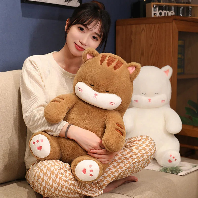 Snowball the Kawaii Soft White Cat Plushie