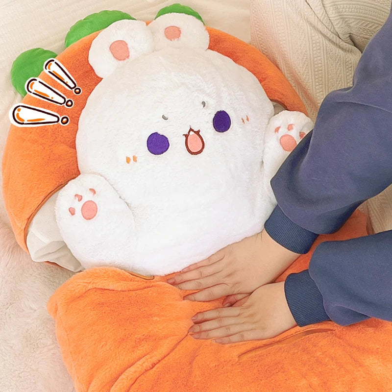 Taiyaki the Kawaii Cat Rabbit Sleeping Bag Plush