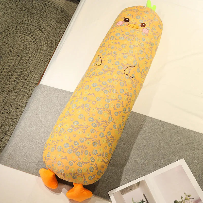 Long Sleepy Animal Plush Pillow Collection