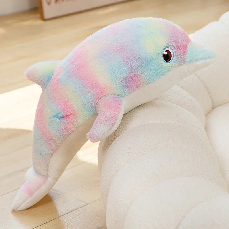 Dolphy the Giant Sleepy Kawaii Dolphin Plush Pillow