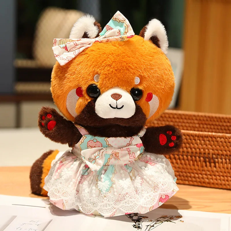Rocky the Kawaii Raccoon to Red Panda Cosplay Plush