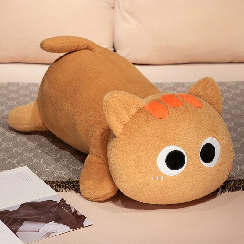 Chubby the Kawaii Lying Creative Cat Plushie