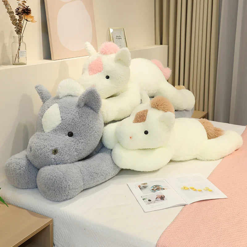 Giant Dreamy Lying Horse Plushie