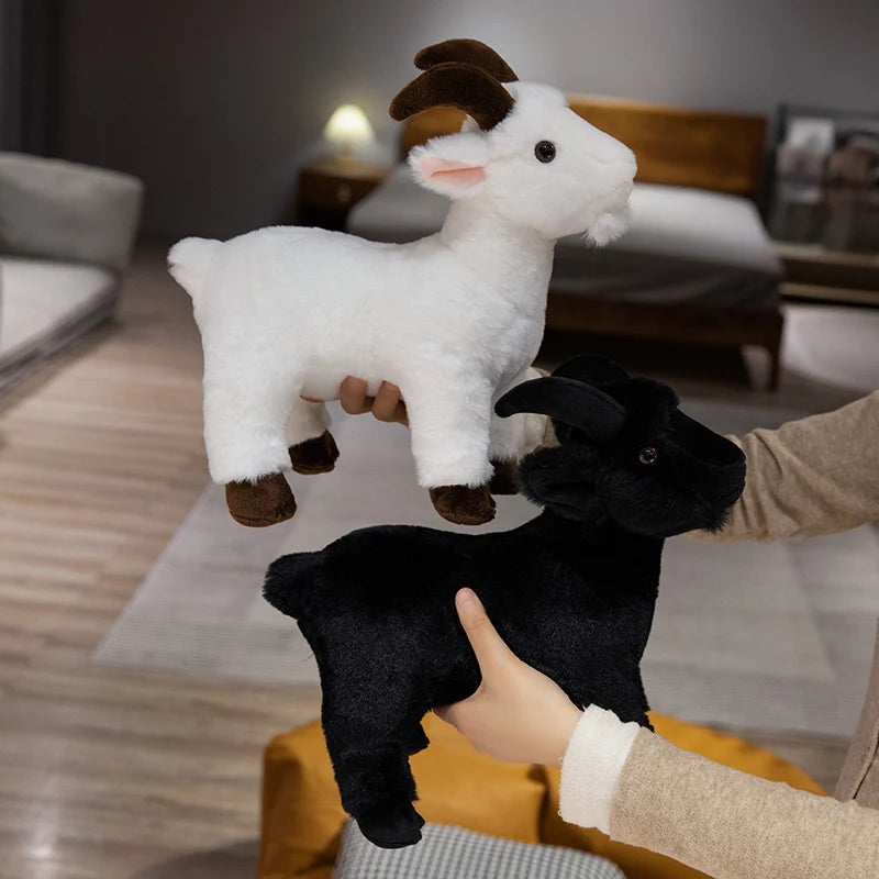 Patches the Soft Simulation Goat Plush