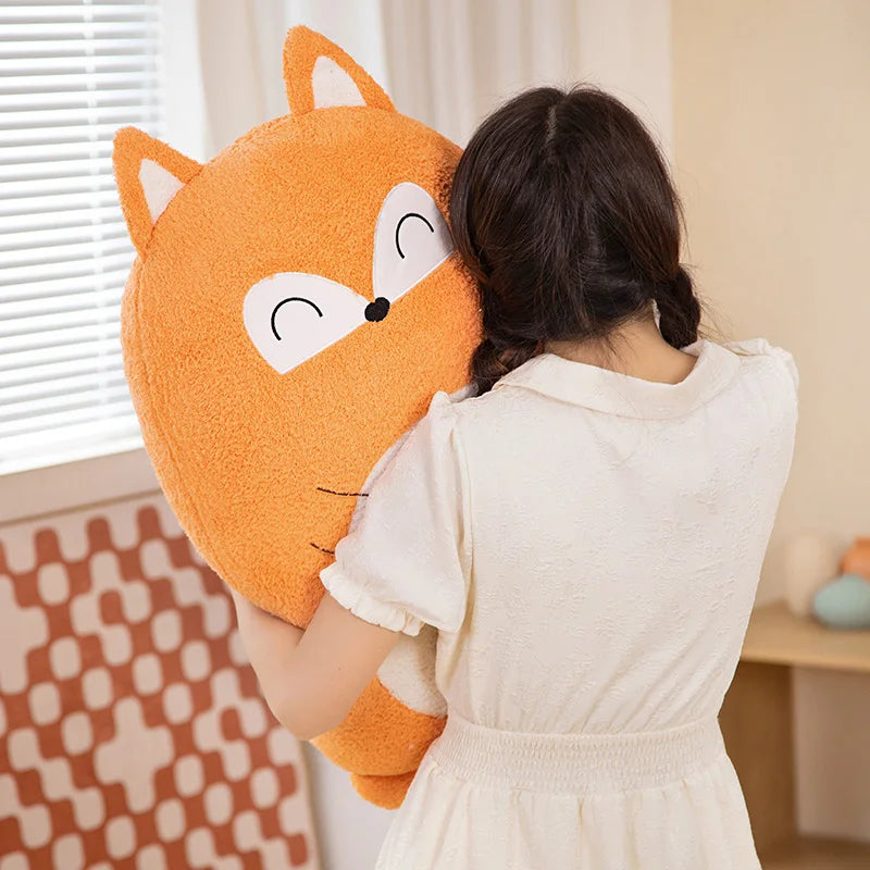 Chubby Kawaii Zoo Animal Snuggle Plush Pillow Collection
