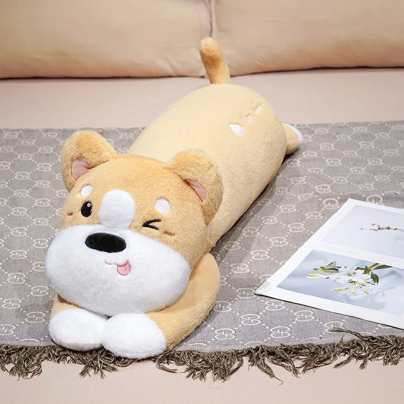 Drowsy Kawaii Husky Plushie