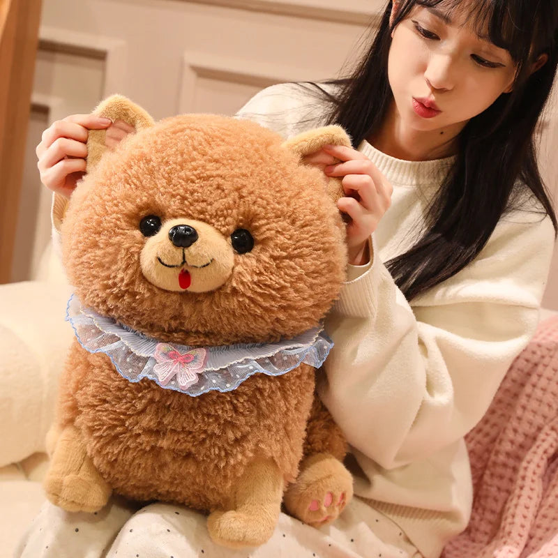 Pompom the Realistic Pomeranian Dog Plush