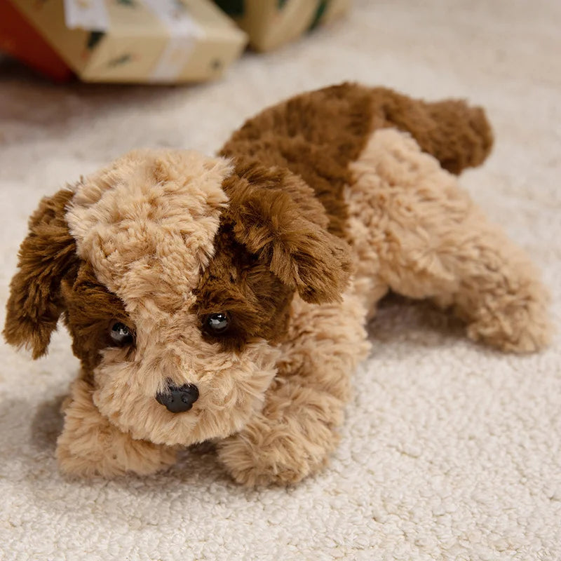 Snowball the Lifelike Curly Bichon Dog Plush Plushie