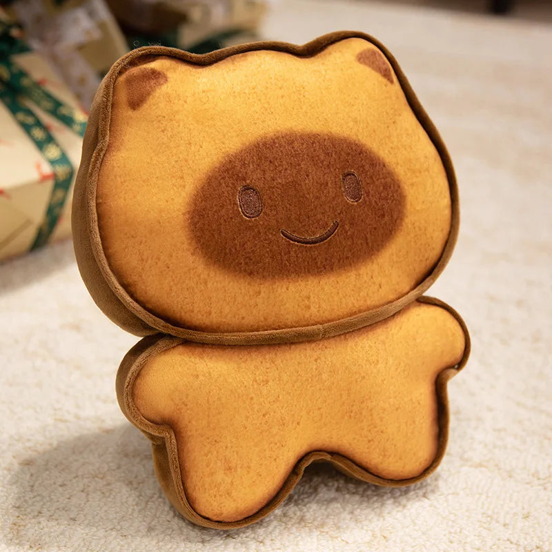 Bready the Kawaii Toast Cat Biscuit Plush