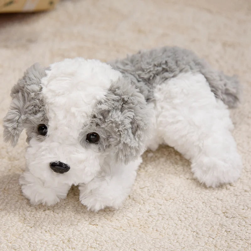Snowball the Lifelike Curly Bichon Dog Plush Plushie