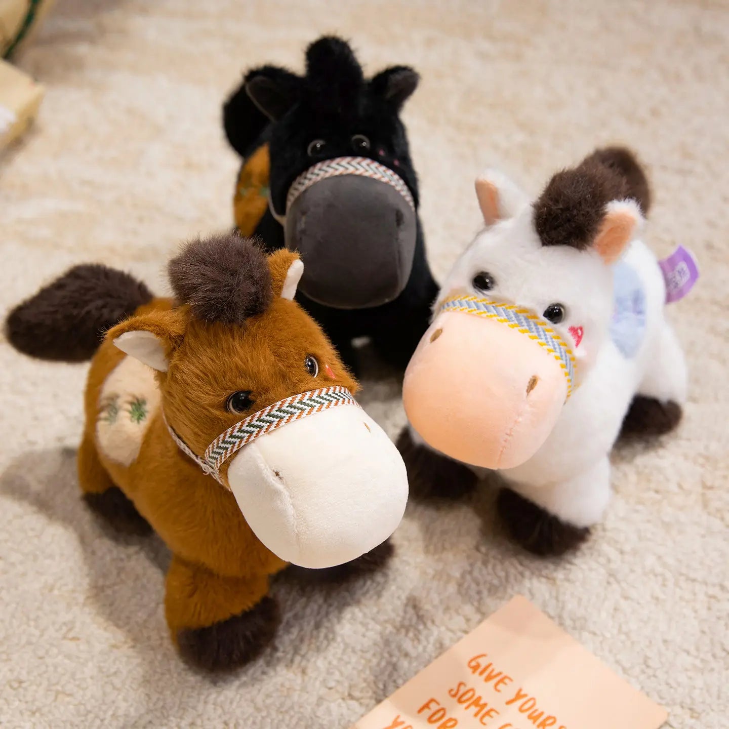 Dreamy Fluffy Kawaii Horse Snuggle Plushie