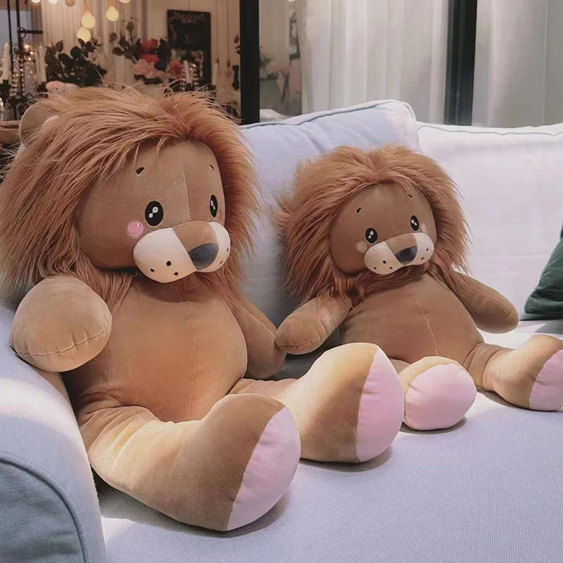 Roary the Chubby Wild Lion Cartoon Plush Plushie