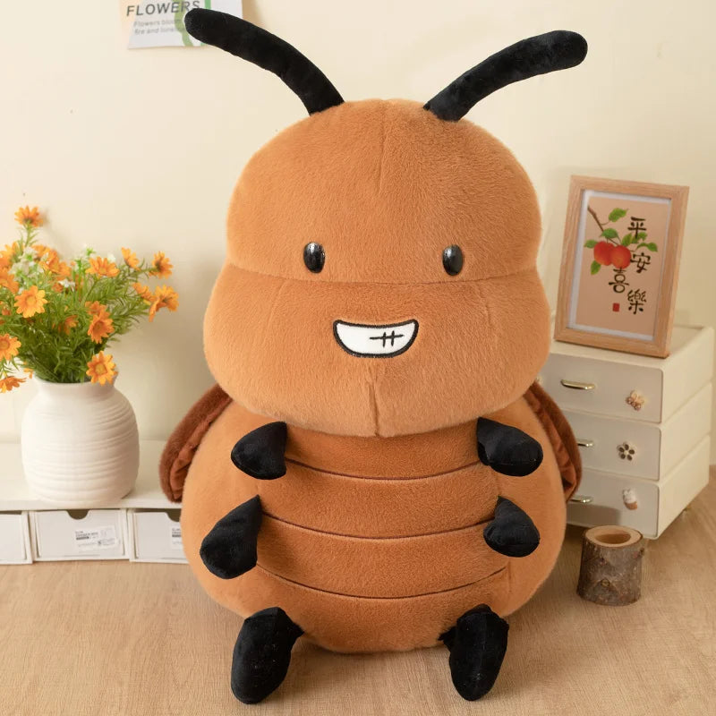 Buzzy the Ant Bee Cockroach Funny Plush Pillow