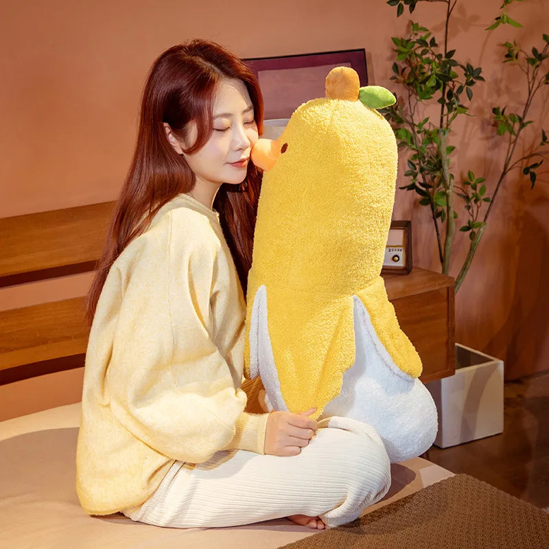 Sunny the Chonky Banana Duck Snuggle Pillow