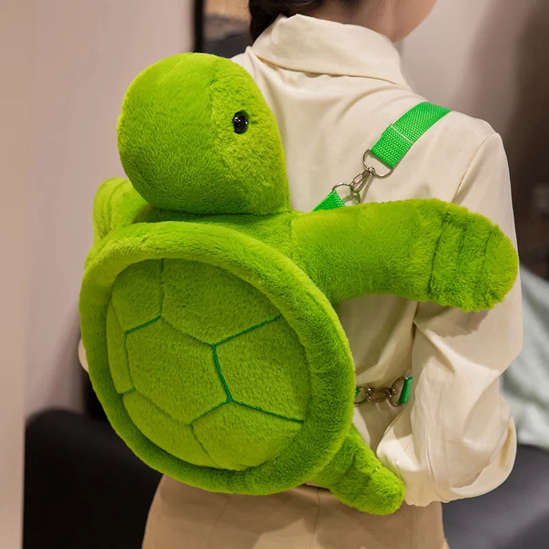 Shelly the Kawaii Sea Turtle Backpack Snuggle Plushie