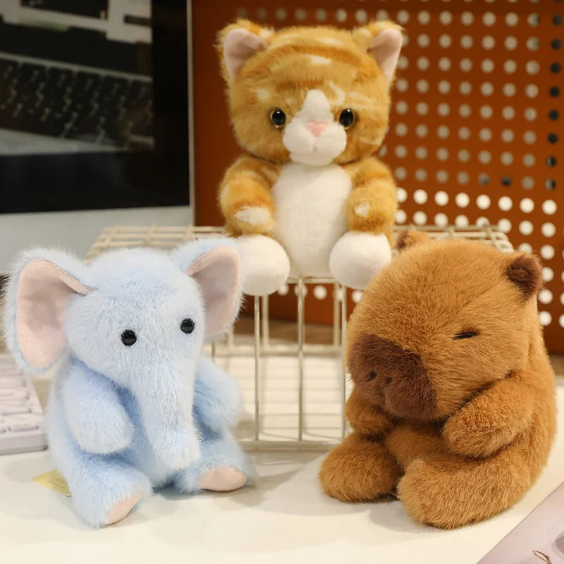 Squishy Kawaii Capybara Pig Bunny Cat Elephant Plushie