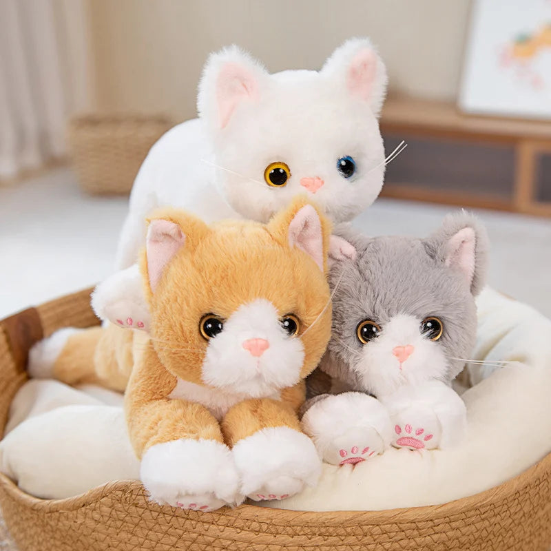 Mittens the Soft Realistic Kitten Simulation Plushie