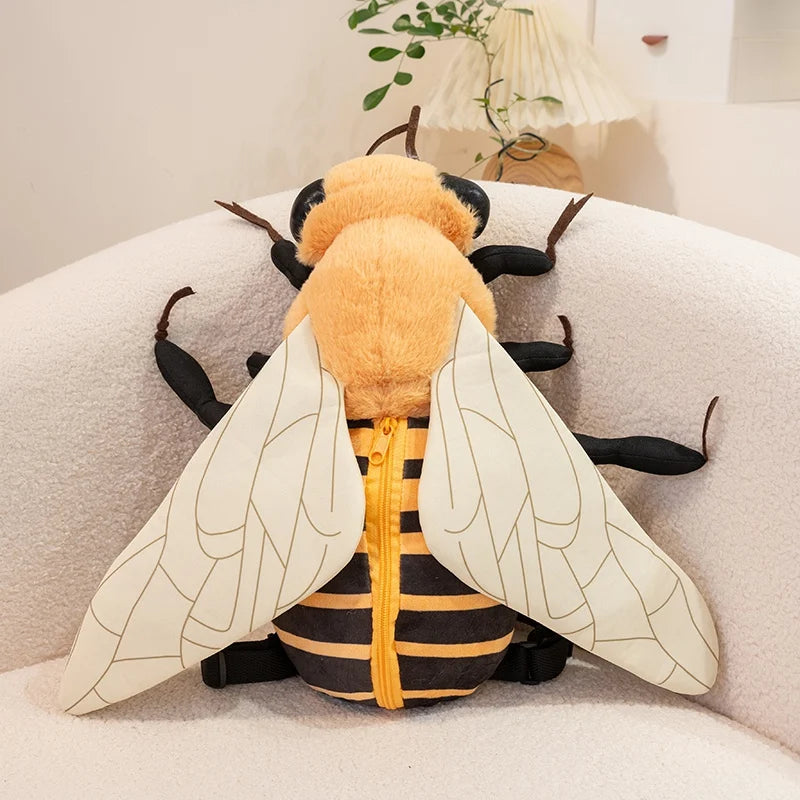 Bumble & Lady the Kawaii Insect Backpack Plushies