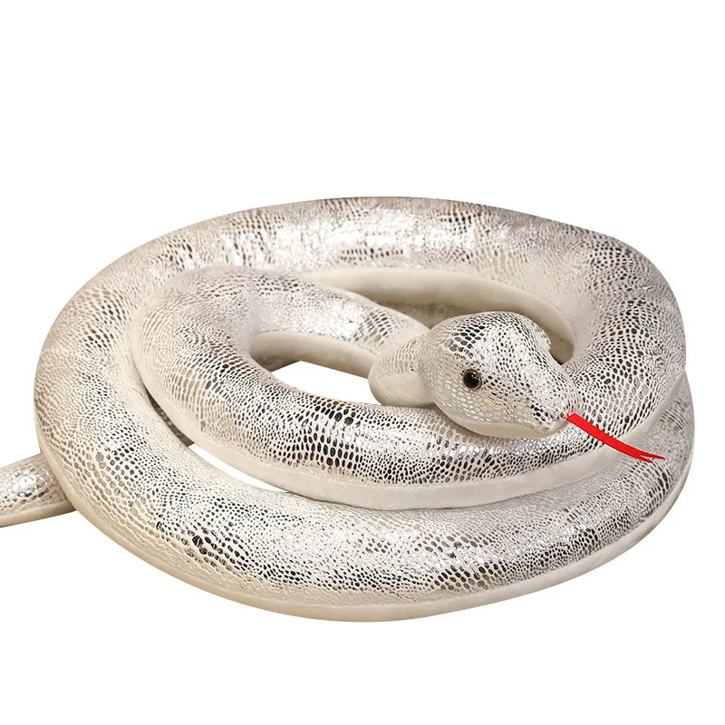 Tricky the Kawaii Giant Long Halloween Snake Snuggle Plushie