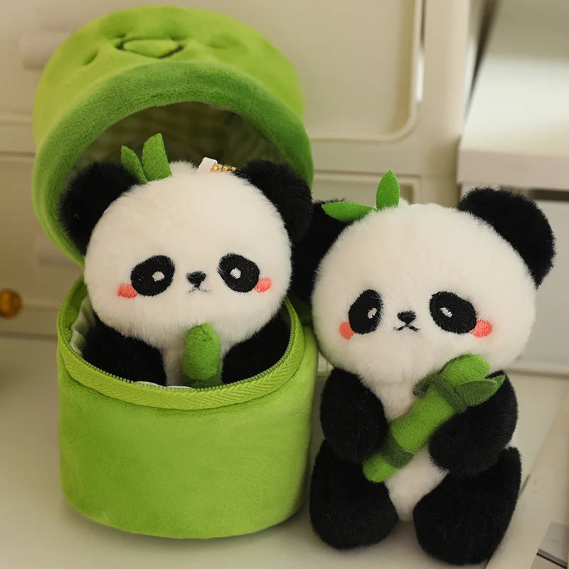 Tiny Bamboo Panda Kawaii Mini Plushie
