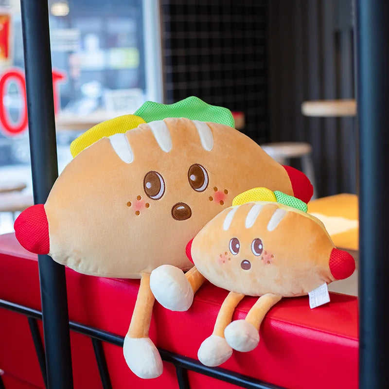 Bites the Kawaii Fast Food Plush Pillow Set