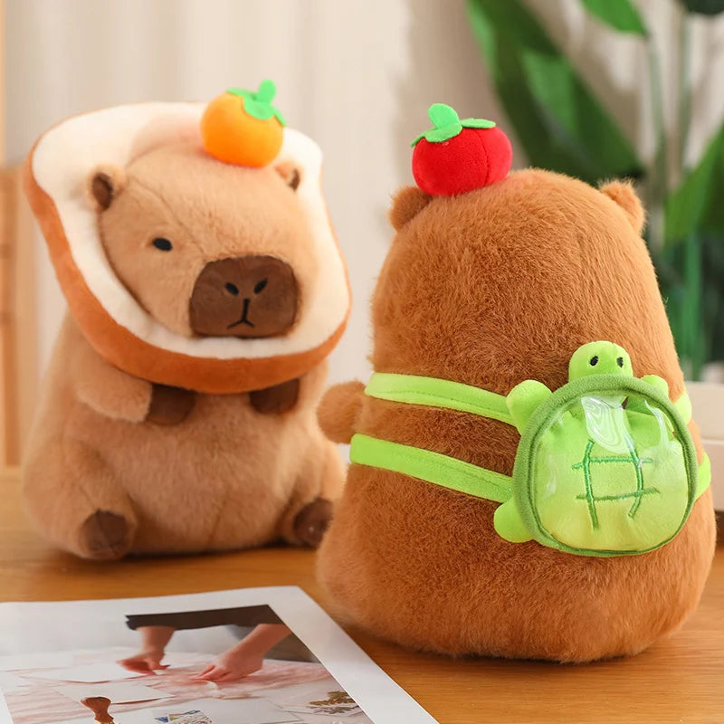 Capy the Boba Bread Nose Drop Capybara Plush