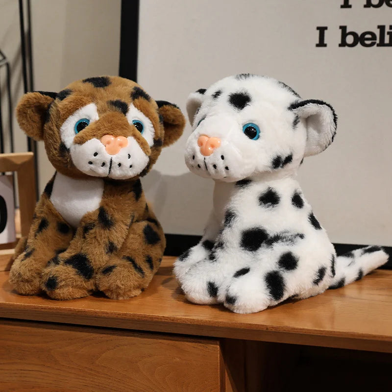 Wild Kawaii Tiger Leopard Snuggle Plushie