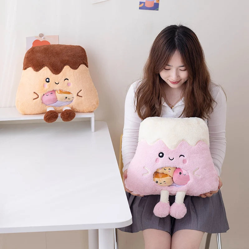 Pudding the Mini Ice Cream Sweet Snack Bag Plushie