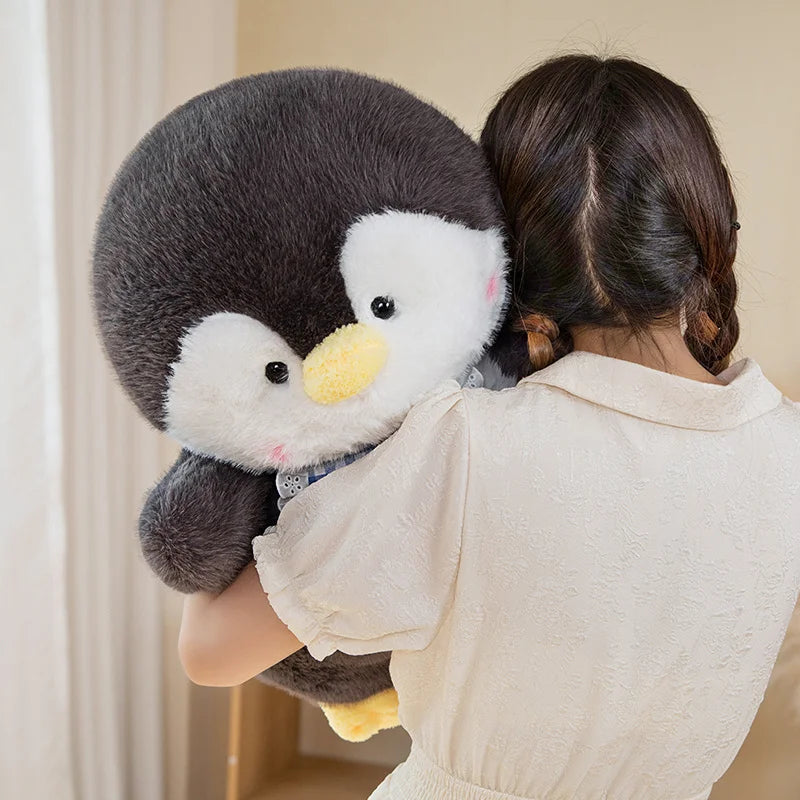 Fluffy the Cuddly Fluffy Hair Penguin Plush