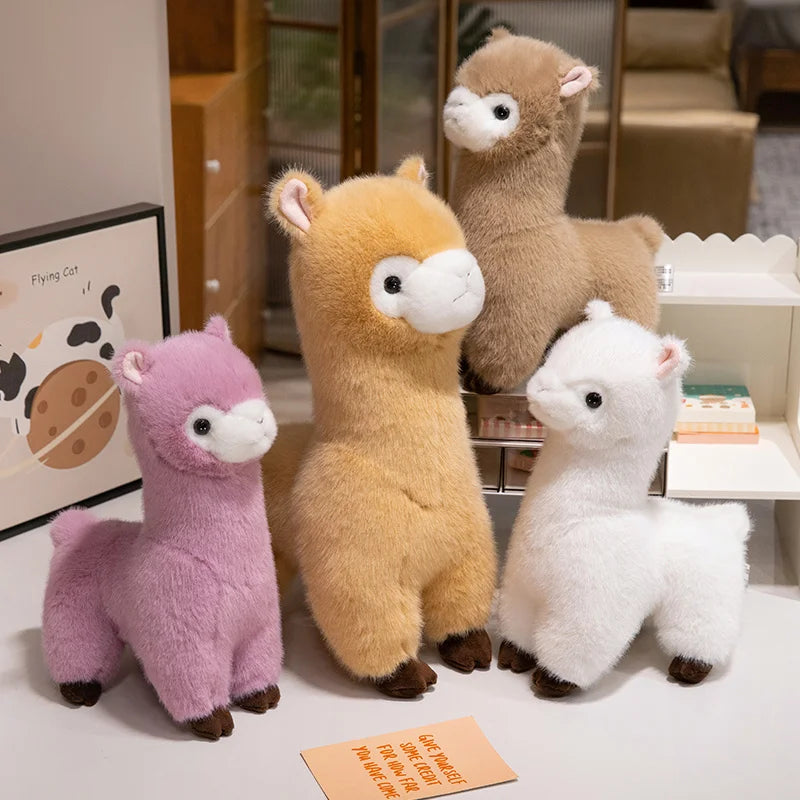 Fluffy Kawaii Alpaca Lamb Snuggle Plushie