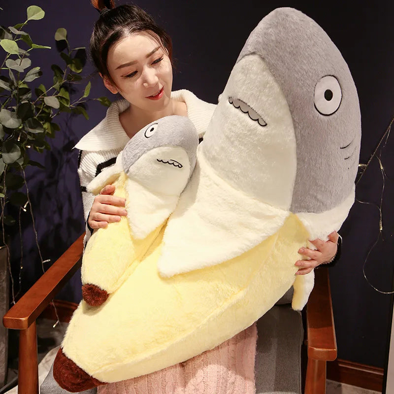 Banny the Kawaii Shark Banana Shapeshifting Plush