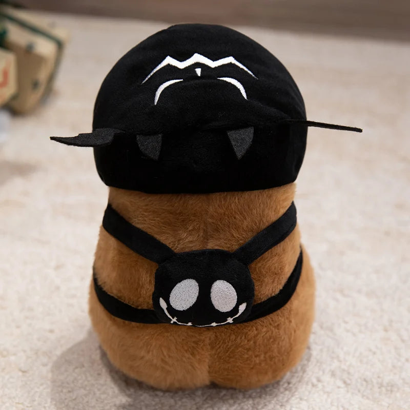 Capy the Pumpkin Hat Bat Halloween Capybara Plushie