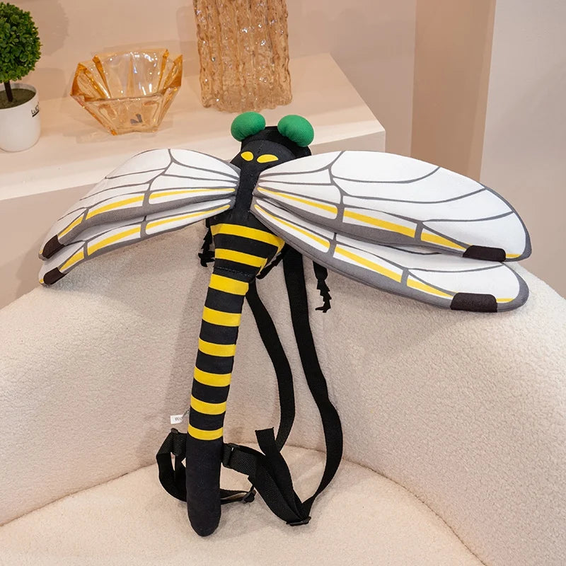 Drago the Kawaii Dragonfly Mantis Insect Backpack Plushie