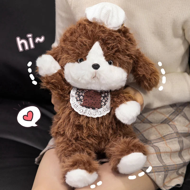 Biscuit the Soft Kawaii Puppy Sleeping Plushie