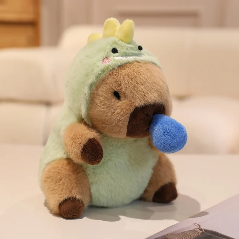 Capy the Kawaii Cosplay Bee Dino Shark Capybara Plush