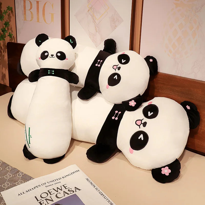 Bamboo the Giant Long Panda Bolster Sleeping Pillow