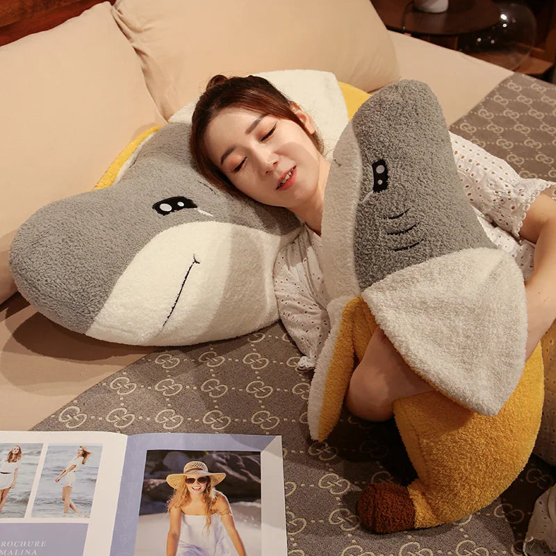 Banny the Kawaii Shark Banana Shapeshifting Snuggle Plushie
