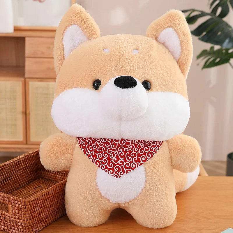 Kawaii Husky Shiba Inu Dog Snuggle Plushie