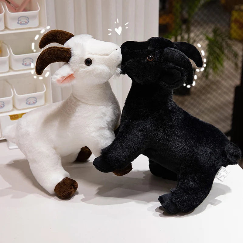 Patches the Soft Simulation Goat Plush