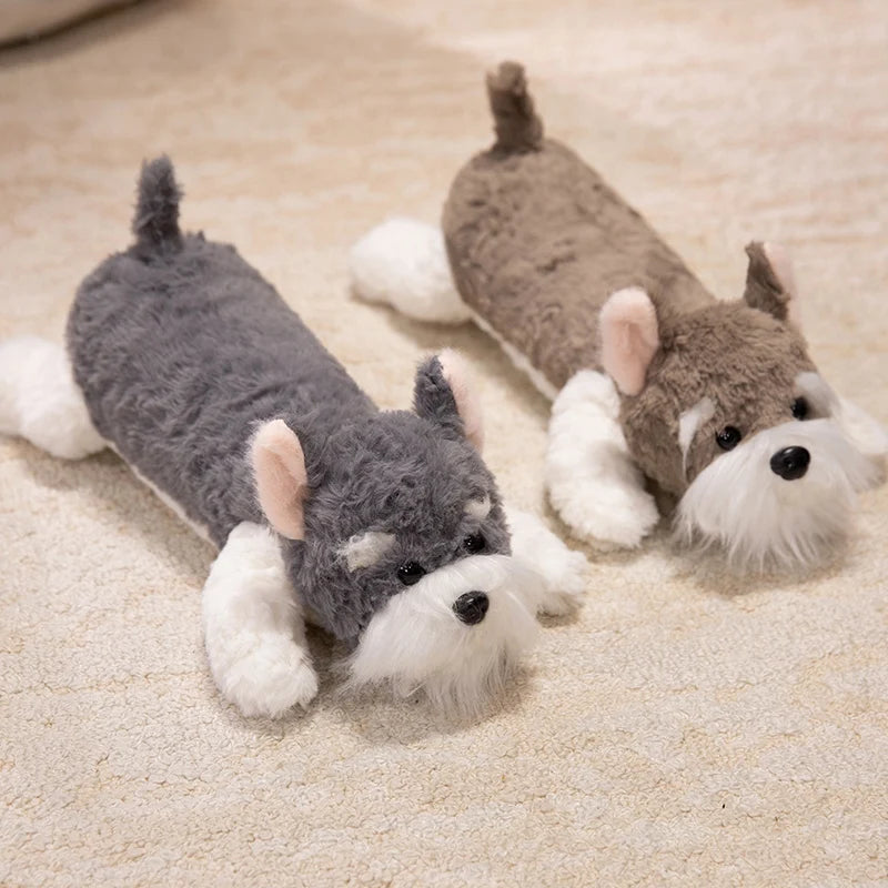 Schnauzer the Soft Simulation Dog Plushie