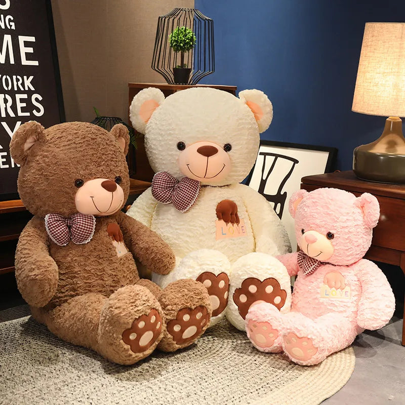 Giant Cuddly Kawaii Bear Cozy Snuggle Plush Pillow