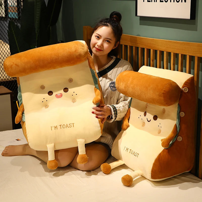 Toasty the Kawaii Triangle Toast Bread Rest Cushion