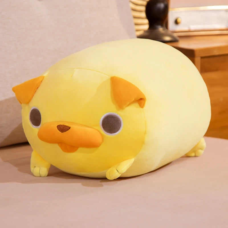 Wrinkles the Chubby Shar Pei Pug Dog Plush Cushion