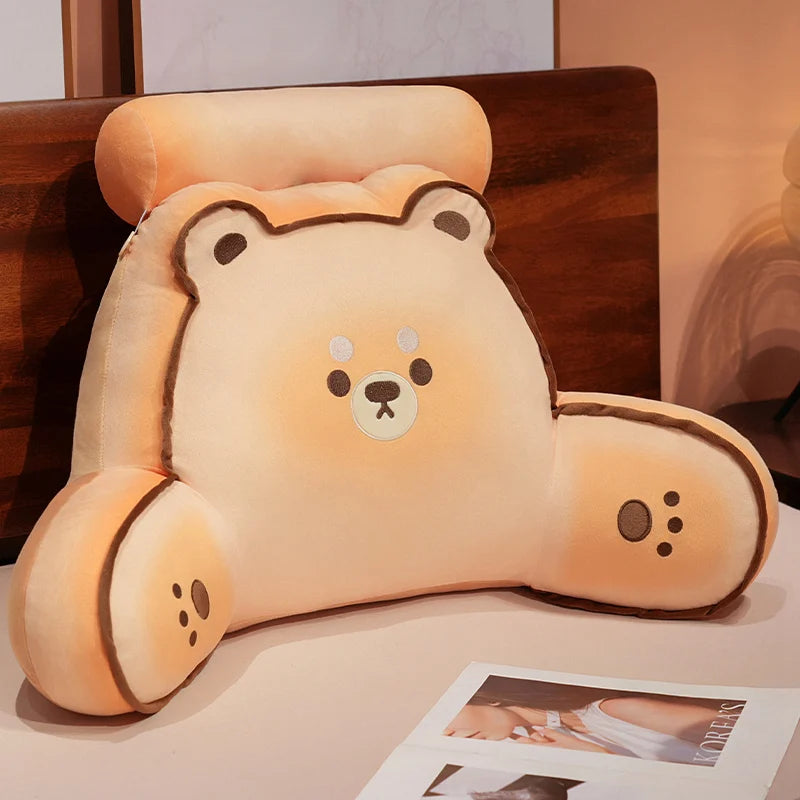 Biscuit the Kawaii Bread Cat Dog Backrest Triangle Plush