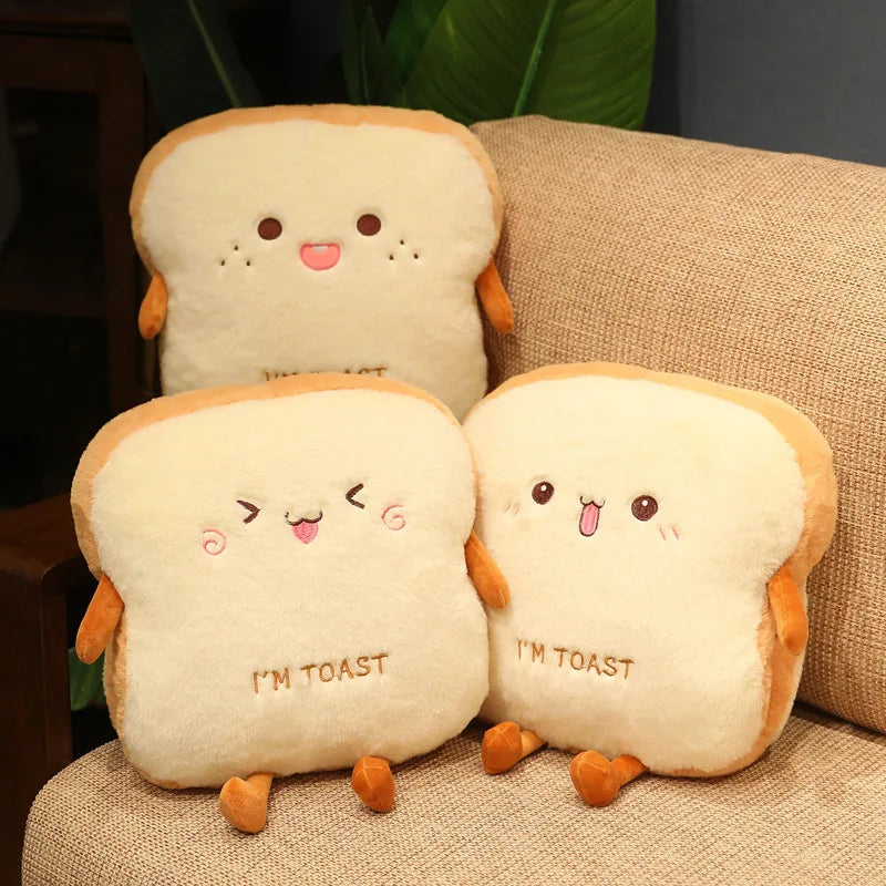 Toasty Warm Bread Hand Warmer Plushie