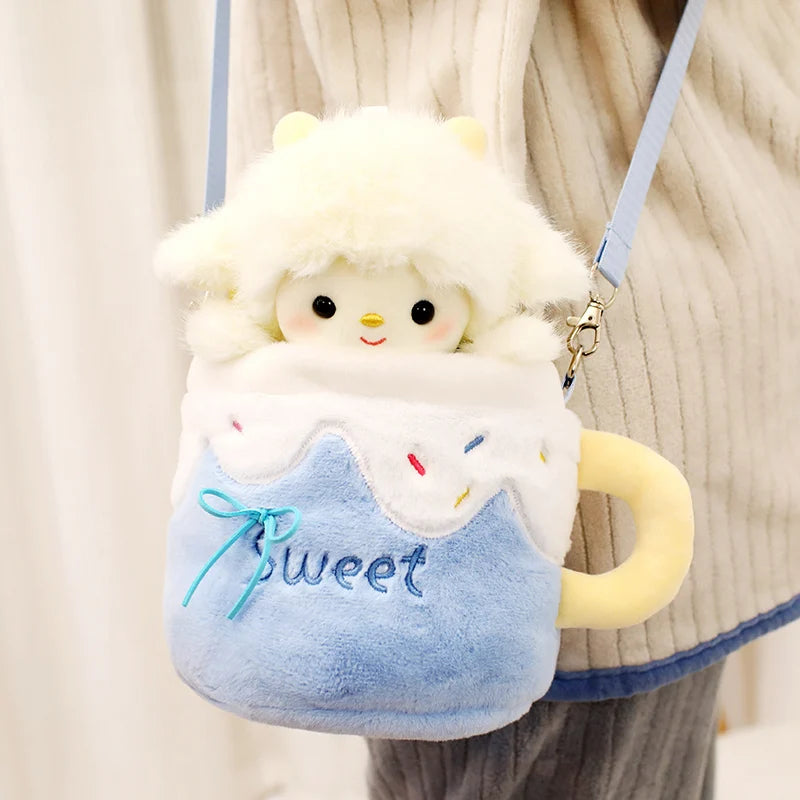 Boba the Kawaii Teacup Sheep Bubble Tea Soft Plushie