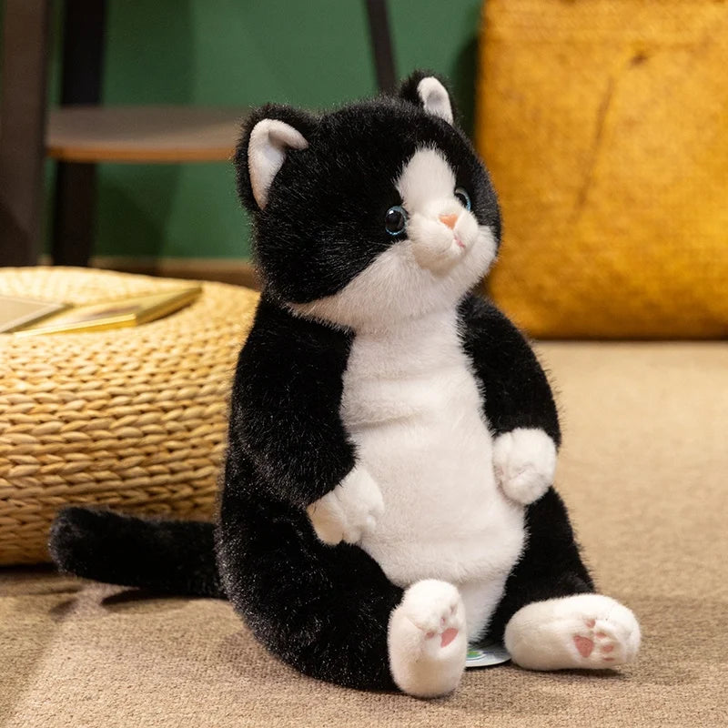 Mochi the Kawaii Sitting Cat Snuggle Plush Pillow