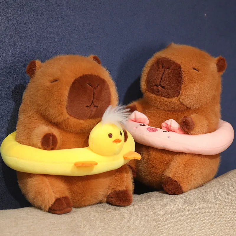 Capy the Swimming Circle Dress-Up Capybara Plushie
