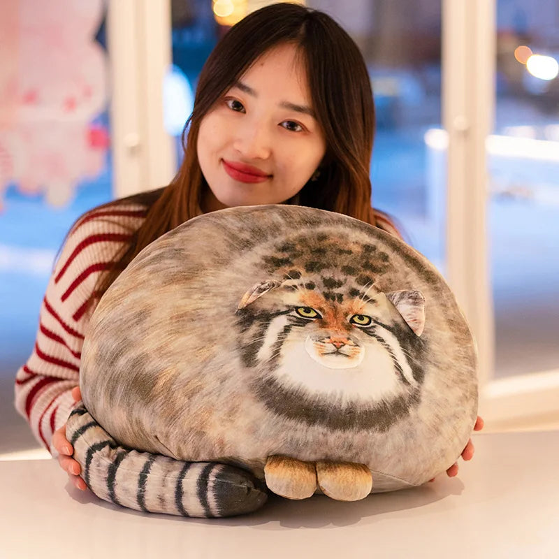 Pallas the Kawaii Pallas Cat Body Snuggle Plush Pillow